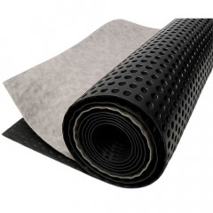 Мембрана профилированная Gruntflex Drenaj 680 г/кв.м с геотекстилем 2х20 м (40 м2)