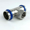 Пресс-тройник Zeissler ф22х3/4" ВПр-ВР из нержавеющей стали