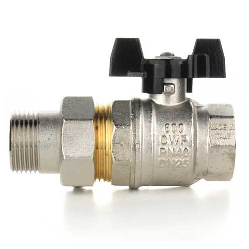 Кран шаровой Elsen 1/2" НВ американка Strong T