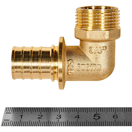Угольник-переходник НР 25xR 3/4" Rommer