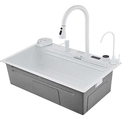 Мойка многофункциональная Savol S-SC002W белая
