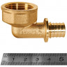 Угольник-переходник ВР 16xRp 3/4" Rommer