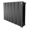 Радиатор PianoForte VDR80 500/12 секций Noir Sable Royal Thermo