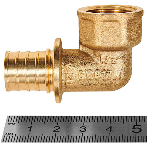 Угольник-переходник ВР 20xRp 1/2" Rommer