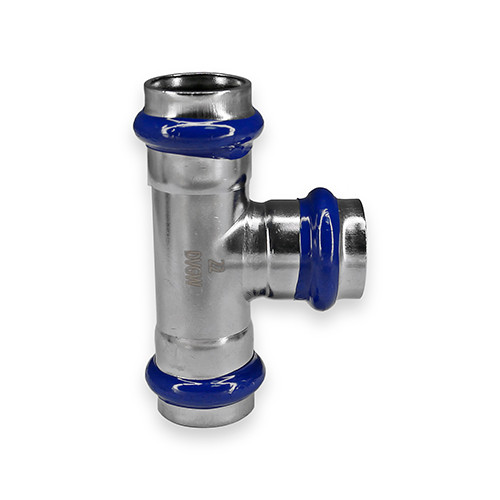 Пресс-тройник Zeissler ф28х28х28 ВПр из нержавеющей стали