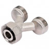 Разделитель потока коллекторный на 2 выхода 3/4"х3/4"EU Zeissler