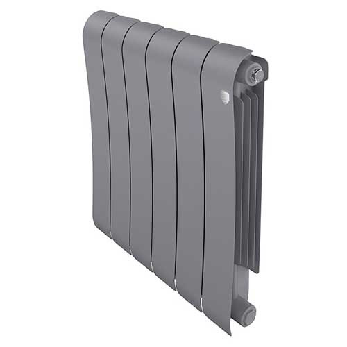 Радиатор Infinity 500/6 секций Silver Satin Royal Thermo