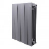 Радиатор PianoForte 500/6 секций Silver Satin Royal Thermo