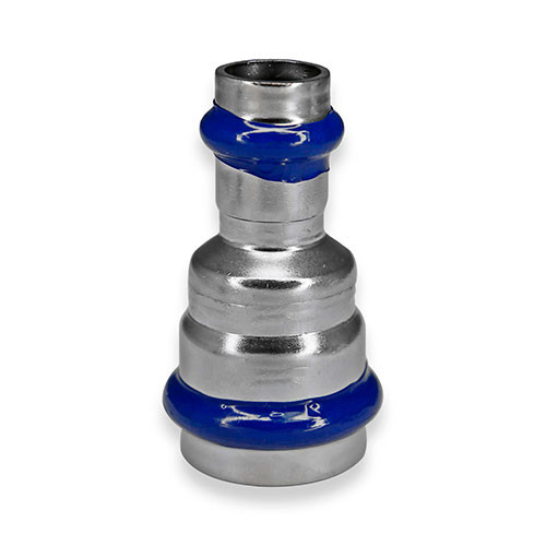 Пресс-муфта Zeissler ф54х42 ВПр-ВПр из нержавеющей стали