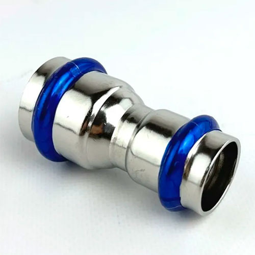 Пресс-муфта Zeissler ф54х42 ВПр-ВПр из нержавеющей стали