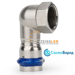 Пресс-угольник Zeissler ф18х3/4" ВПр-ВР из нержавеющей стали