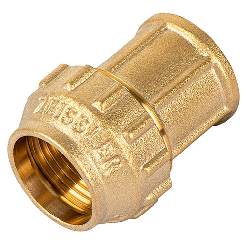 Муфта компрессионная Zeissler ф25х3/4" ВР для ПНД труб