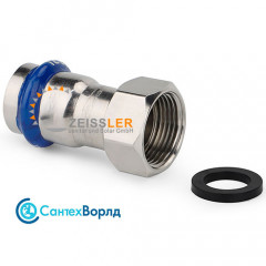 Пресс-соединитель Zeissler ф35х1" ВПр-НГ из нержавеющей стали