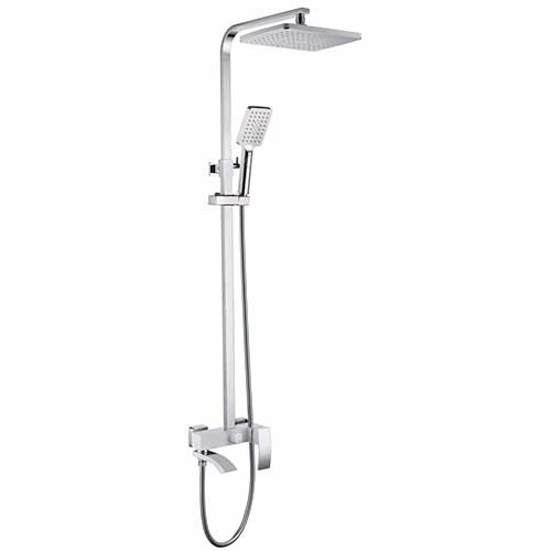 Душевая система GB7007-1WC Grocenberg белый/хром