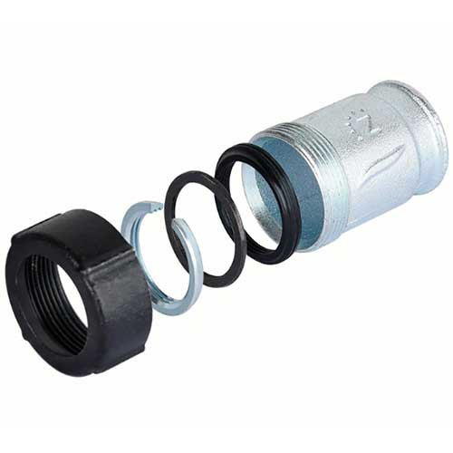 Муфта Zeissler ВР 59,7-63,6 мм х2" из ковкого чугуна