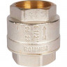 Клапан обратный пружинный 1 1/2" Rommer с металлическим седлом
