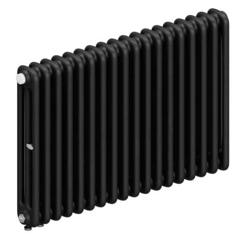 Трубчатый радиатор Rifar Tubog DV1 3057/20 нижнее подключение Антрацит