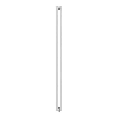 Вертикальный радиатор Royal Thermo Shift Q30 C2180/12 нижнее подключение Ral 9016