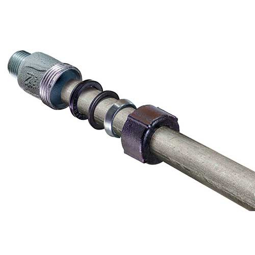 Муфта Zeissler НР 40,0-42,9 мм х1 1/4" из ковкого чугуна