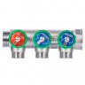 Коллектор на 3 контура 1"х3/4" Zeissler евроконус