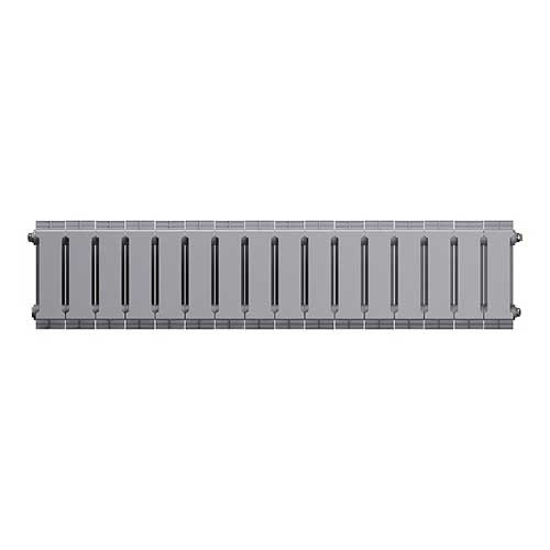 Радиатор PianoForte 200/16 секций Silver Satin Royal Thermo