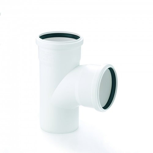 Тройник 40/40/87° Raupiano Plus Rehau