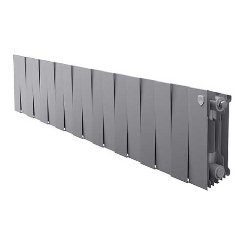 Радиатор PianoForte 200/18 секций Silver Satin Royal Thermo