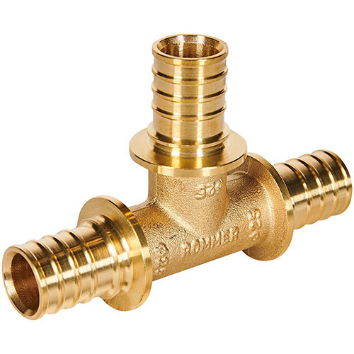 Тройник равнопроходный ф25 мм Rommer