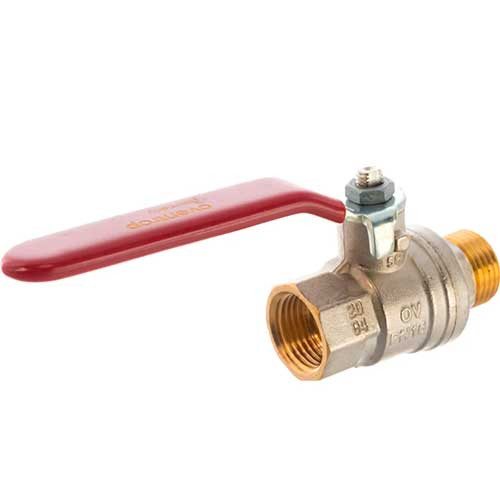 Кран шаровой Oventrop 1 1/4" ВН ручка Optibal