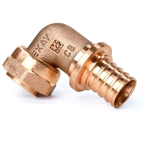 Угольник НГ Рехау RX+ ф16-G1/2" бронза