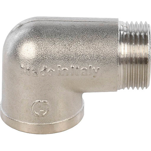 Угольник никелированный Stout 3/4" ВР-НР