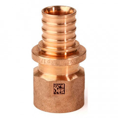 Переходник ВР Рехау RX+ ф16-Rp1/2" бронза