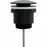 Донный клапан VER26C ф1 1/4" НР Vieir черный