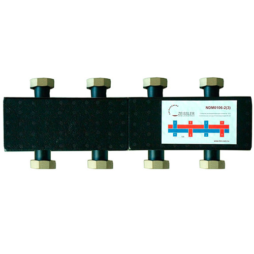 Коллектор для котла 2 (3) отопительных контуров Zeissler