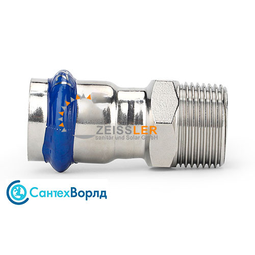 Пресс-соединитель Zeissler ф28х1" ВПр-НР из нержавеющей стали