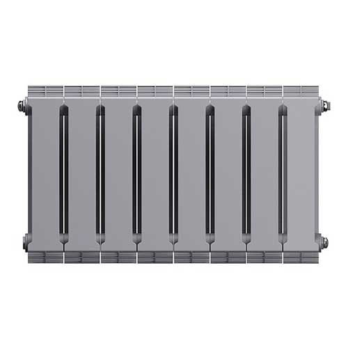 Радиатор PianoForte 300/8 секций Silver Satin Royal Thermo