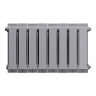 Радиатор PianoForte 300/8 секций Silver Satin Royal Thermo
