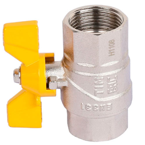 Кран шаровый для газа ВВ 1/2" Tim