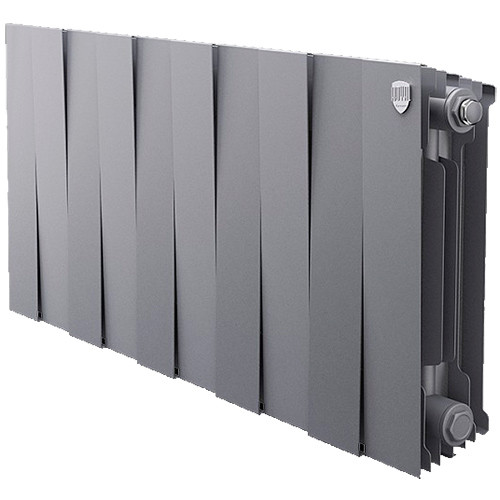 Радиатор PianoForte 300/10 секций Silver Satin Royal Thermo