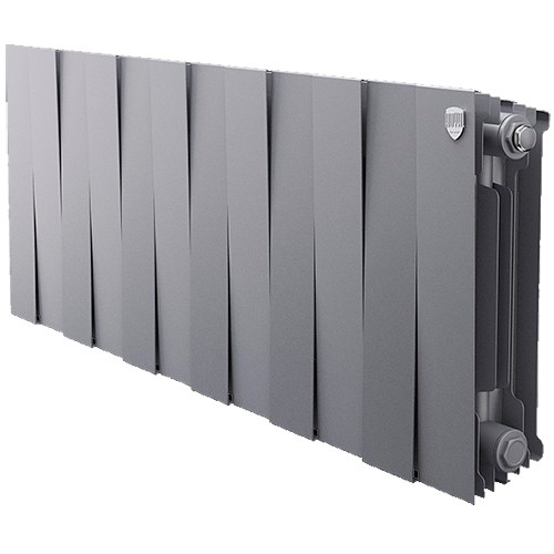 Радиатор PianoForte 300/12 секций Silver Satin Royal Thermo