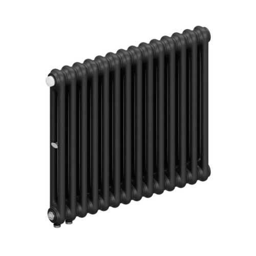 Трубчатый радиатор Rifar Tubog DV1 2057/14 нижнее подключение Антрацит