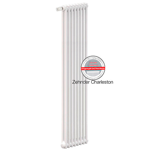 Радиатор Zehnder Charleston Completto 2180/8 с нижним подключением