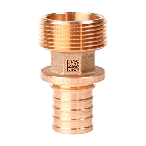 Переходник НР RX+ ф16-R3/4" Рехау бронза