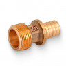 Переходник НР RX+ ф16-R3/4" Рехау бронза