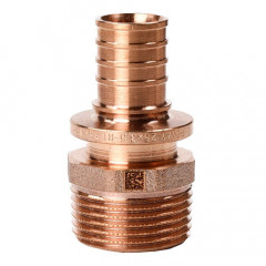Переходник НР Рехау RX+ ф16-R3/4" бронза