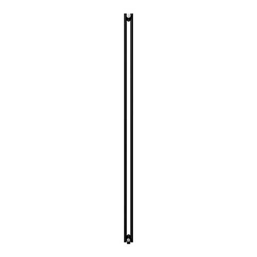 Вертикальный радиатор Royal Thermo Shift R22 VC2180/14 нижнее подключение Ral 9005m