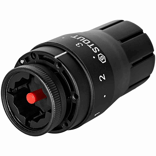 Головка термостатическая Design M30x1,5 Stout черный