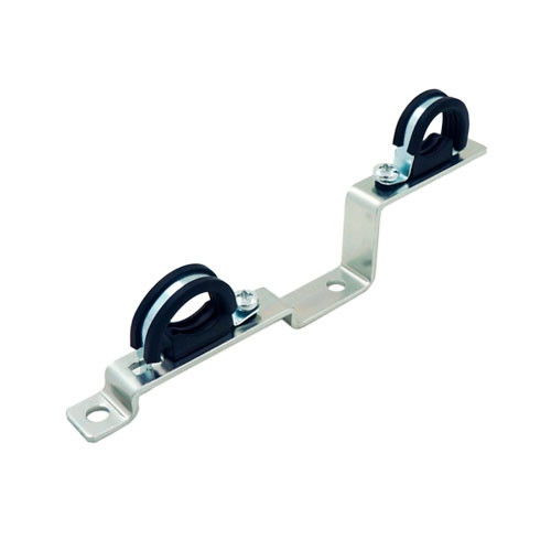 Крепеж двойной Zeissler для коллекторов ф1" (1 шт)