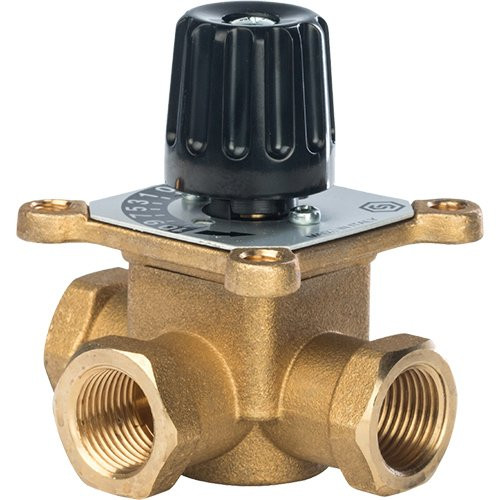 Клапан смесительный трехходовой 1 1/4" KVs 15 м3/ч Stout
