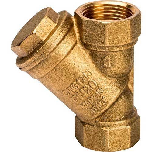 Фильтр сетчатый косой 500 мкр 1 1/2" Stout